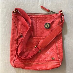 The Sak Coral Leather Crossbody Bag
